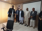 تجلیل از پژوهشگران برتر مرکز تحقیقات و آموزش کشاورزی و منابع طبیعی بلوچستان به مناسبت هفته پژوهش