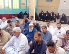حضور رئیس و کارکنان مرکز تحقیقات کشاورزی بلوچستان در مراسم چهلم شهادت آیت‌الله خامنه‌ای در ایرانشهر