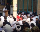 حضور رئیس و کارکنان مرکز تحقیقات کشاورزی بلوچستان در مراسم چهلم شهادت آیت‌الله خامنه‌ای در ایرانشهر