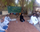 برگزاری روز مزرعه الگویی کشت کنجد در منطقه جلگه چاه هاشم شهرستان دلگان