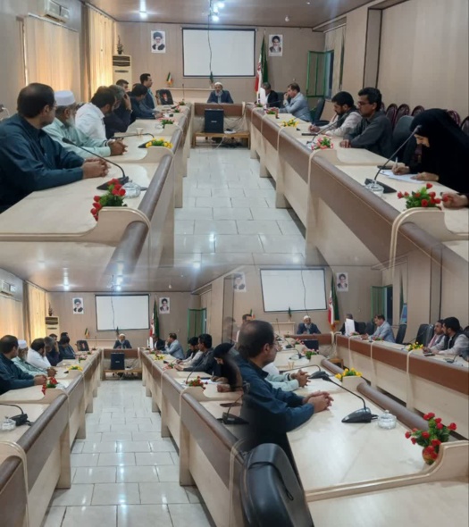جلسه شورای مدیران با حضور ریاست محترم مرکز تحقیقات بلوچستان و معاون برنامه ریزی و روسای ایستگاه های تحقیقاتی