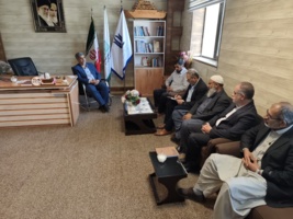 برگزاری جلسه ای با حضور آقای دکتر میر جلیلی معاون آموزش موسسه آموزش و ترویج کشاورزی با مدیر آموزش و پرورش منطقه آزاد چابهار