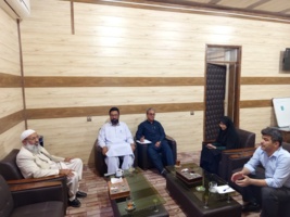 برگزاری جلسه برنامه ریزی پژوهش در محل دفتر ریاست محترم مرکز