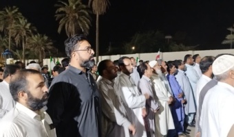 حضور رئیس و کارکنان مرکز تحقیقات بلوچستان، در تجمع تجدید بیعت با رهبر معظم انقلاب و تجدید میثاق با آرمان های نظام و رهبری