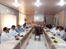 برگزاری جلسه شورای مدیران با حضور ریاست محترم مرکز و معاونین مرکز و روسای بخش ها