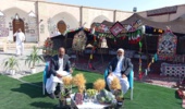 حضور ریاست محترم مرکز در اولین روز برنامه ملی ایران جان در محل قلعه ناصری ایرانشهر