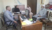 بازدید ریاست محترم مرکز تحقیقات بلوچستان از بخش تحقیقات خاک و آب ایستگاه بمپور