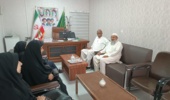 دیدار ریاست محترم مرکز تحقیقات بلوچستان با مهندس درزاده، مدیر جهاد کشاورزی شهرستان لاشار