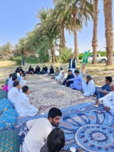 برگزاری نهمین کاروان ترویجی ویژه الگوی کشت با رویکرد تغییر اقلیم در شهرستان بمپور روستای هوراپ