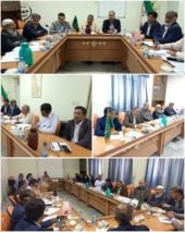 حضور ریاست محترم مرکز در جلسه برنامه ریزی کشت های پاییزه جنوب استان