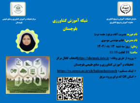 وبینار آموزشی مدیریت آفات برنج