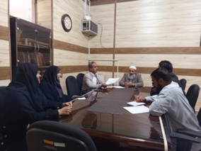 برگزاری جلسه شورای فرهنگی با حضور ریاست محترم مرکز و معاون برنامه ریزی و پشتیبانی