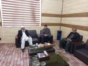 دیدار و گفتگوی آقای محمودی مدیرعامل شرکت پایدارسازان توسعه فناوری محورامید با ریاست و معاون پژوهشی مرکز تحقیقات بلوچستان