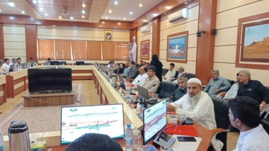 سخنرانی دکتر خالد میری، رئیس مرکز تحقیقات بلوچستان در نشست علمی تخصصی مدیریت مناطق بیابانی، به مناسبت روز جهانی مقابله با بیابان زایی و خشکسالی