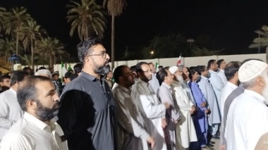 حضور رئیس و کارکنان مرکز تحقیقات بلوچستان، در تجمع تجدید بیعت با رهبر معظم انقلاب و تجدید میثاق با آرمان های نظام و رهبری